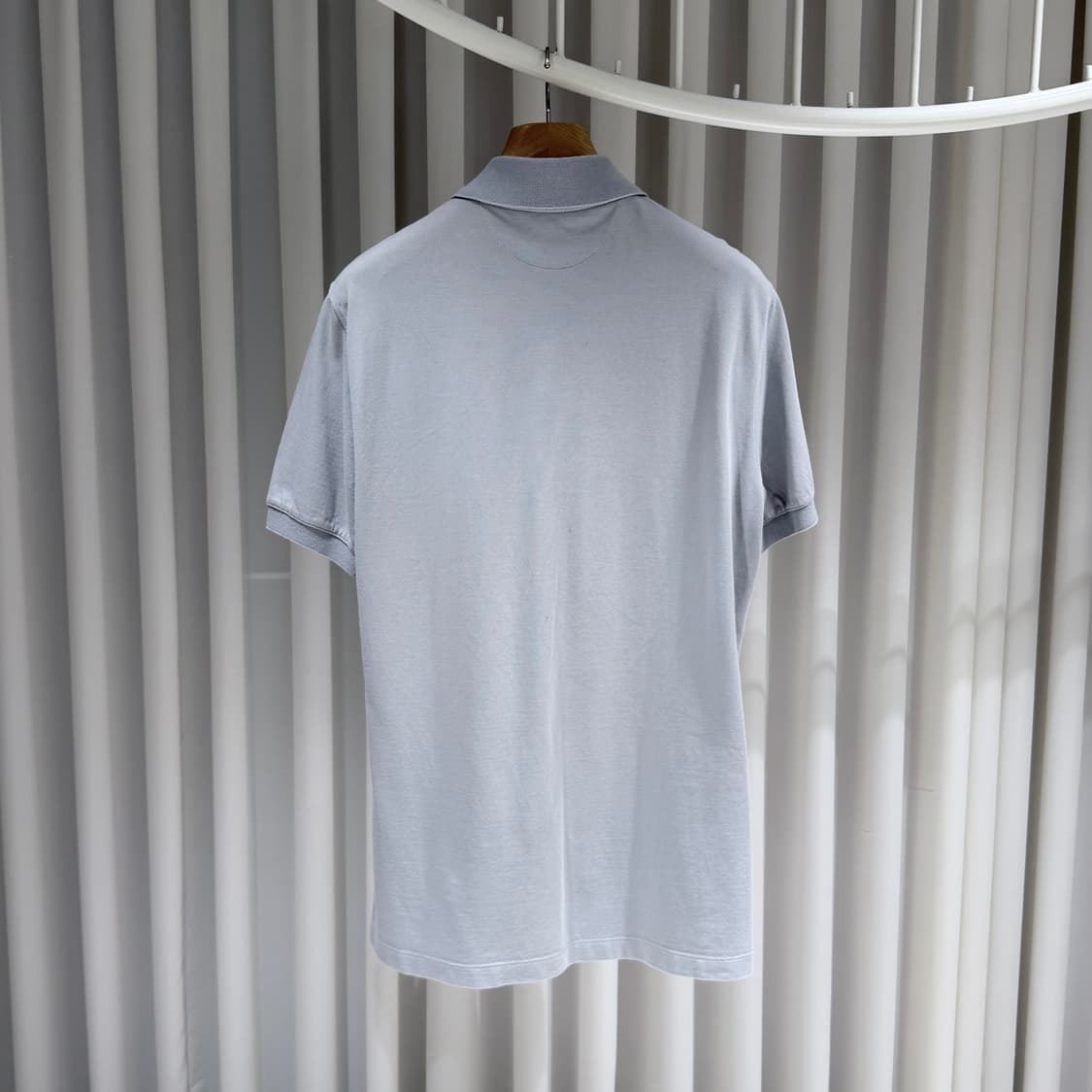 (A+/L) / 브루넬로쿠치넬리 슬림핏 폴로 카라 코튼 반팔 티셔츠 상품이미지6