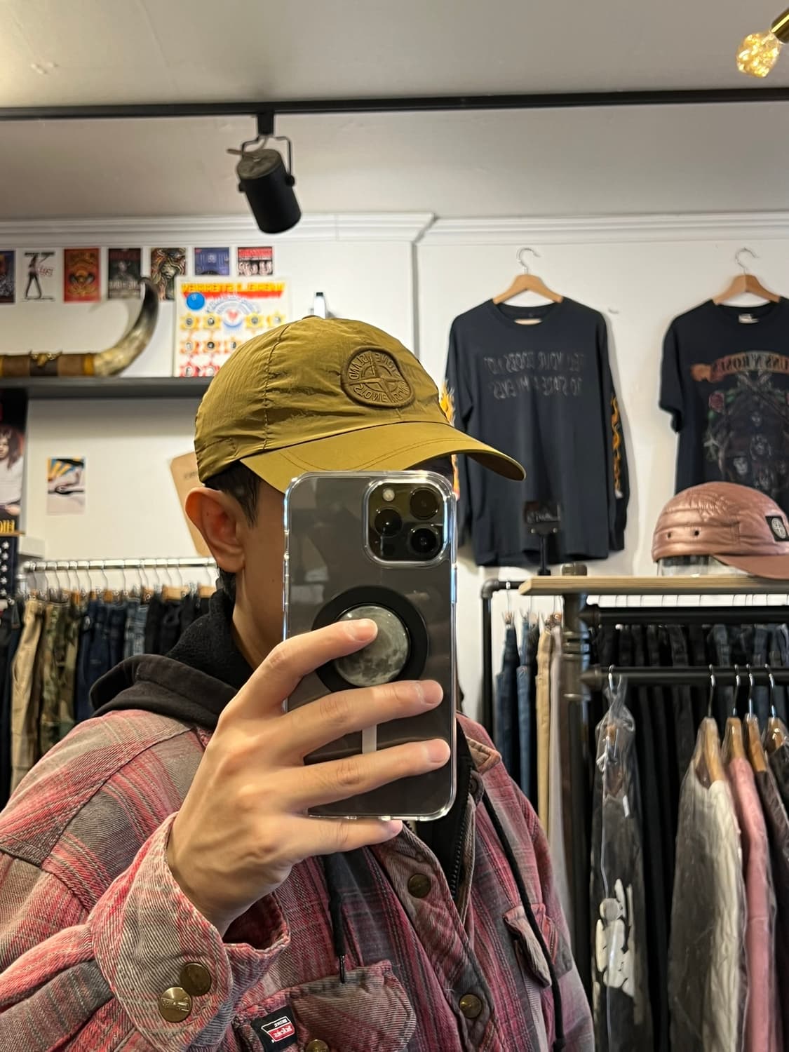 [52] 20FW 스톤 아일랜드 99576 나일론 메탈 6 패널 캡 상품이미지10