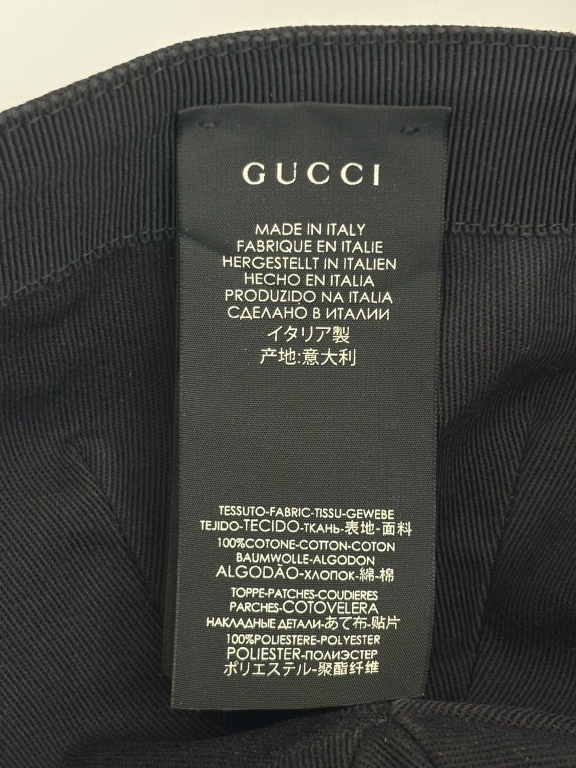 Vintage Gucci Cap 상품이미지8