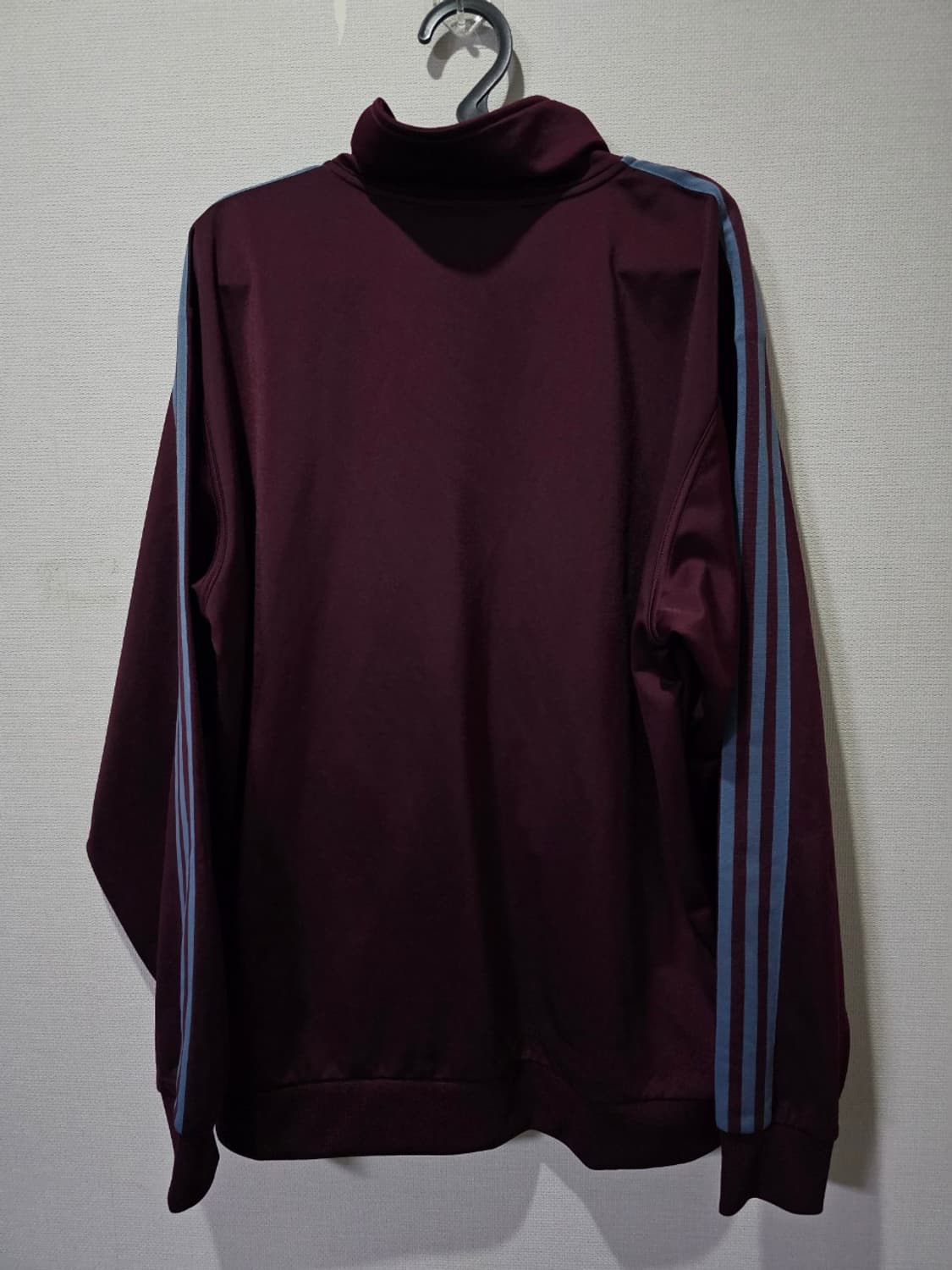 아디다스 BB트랙탑 마룬 버건디 베켄바우어 져지 90 / S 상품이미지4