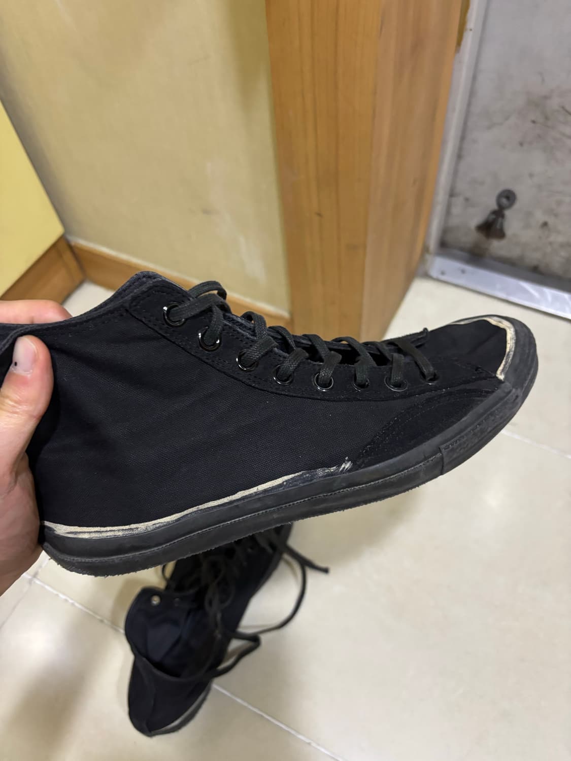 요지야마모토 하이탑 스니커즈 상품이미지3