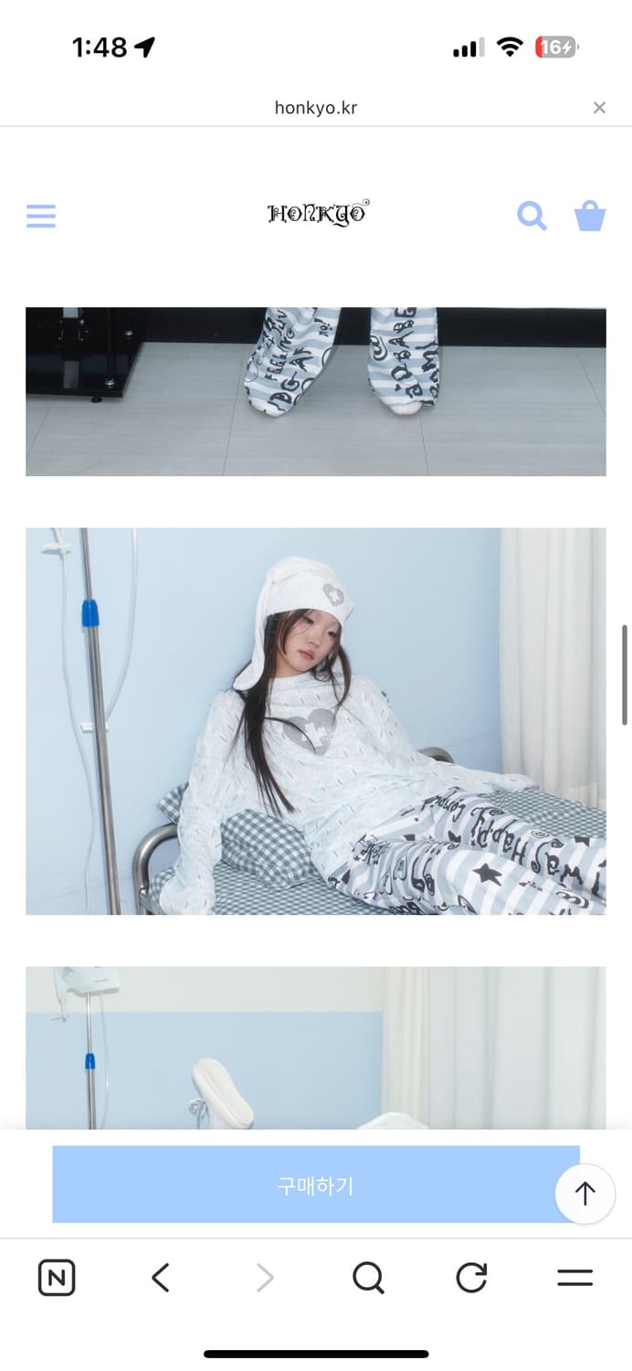 혼쿄 오버 롱 슬리브탑 상품이미지3