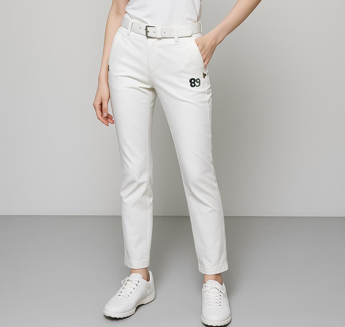 파리게이츠 화이트 골프 바지_호칭2 상품이미지1