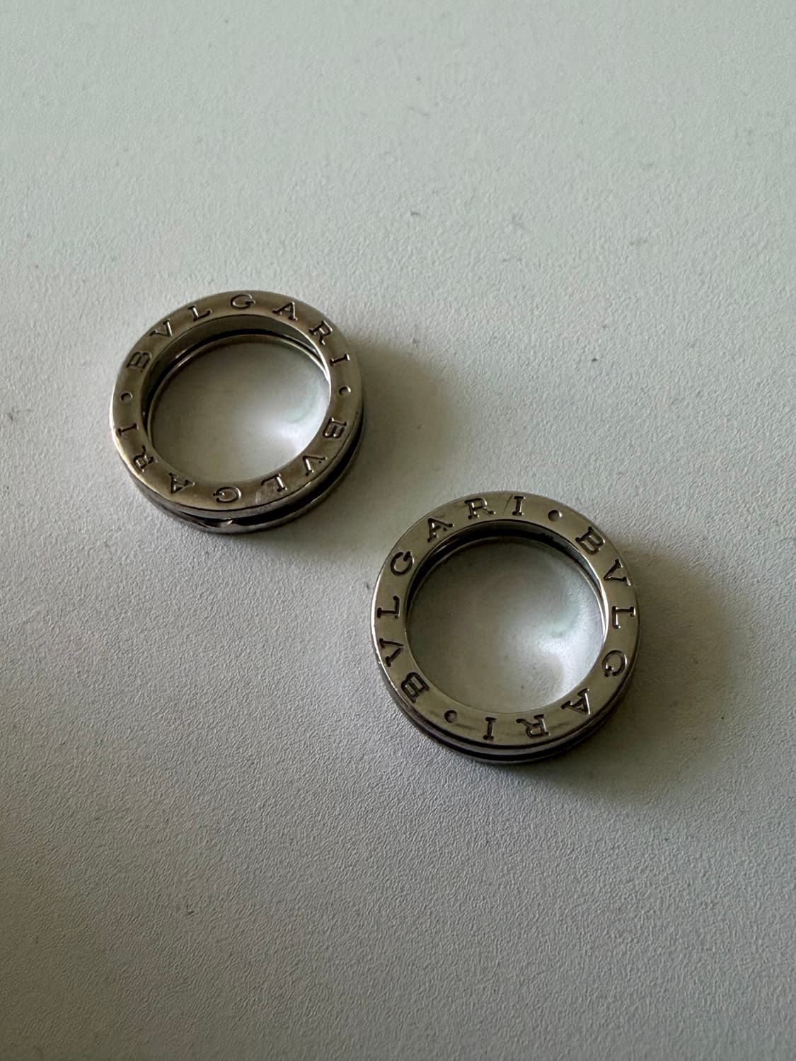 불가리 비제로원 링 18k화이트 골드 상품이미지1