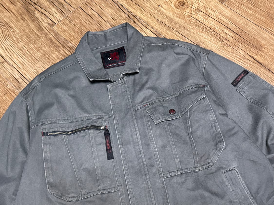 일본 워크웨어 빈티지 그레이 자켓 상품이미지4
