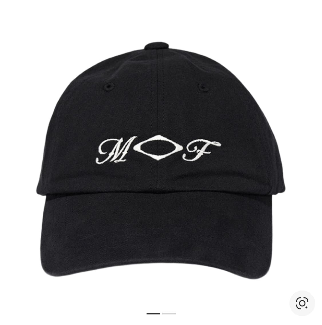 미스치프 스트링 볼캡 블랙 상품이미지1