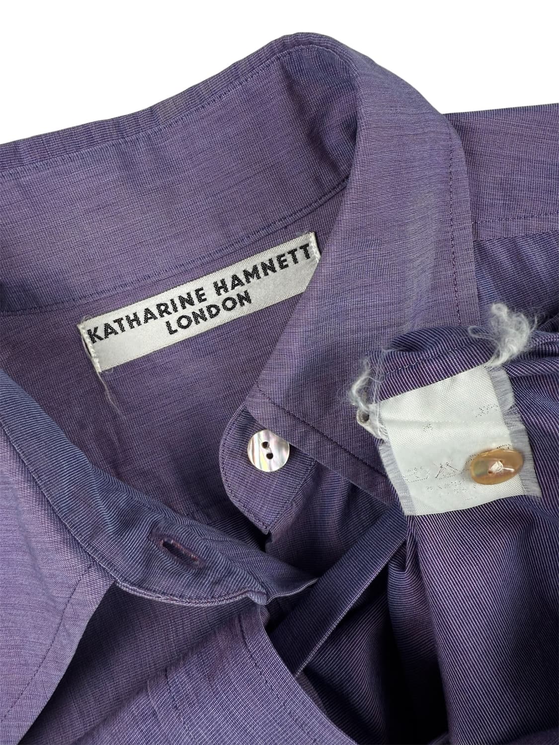 캐서린 햄넷 버튼 커프스 셔츠 상품이미지5