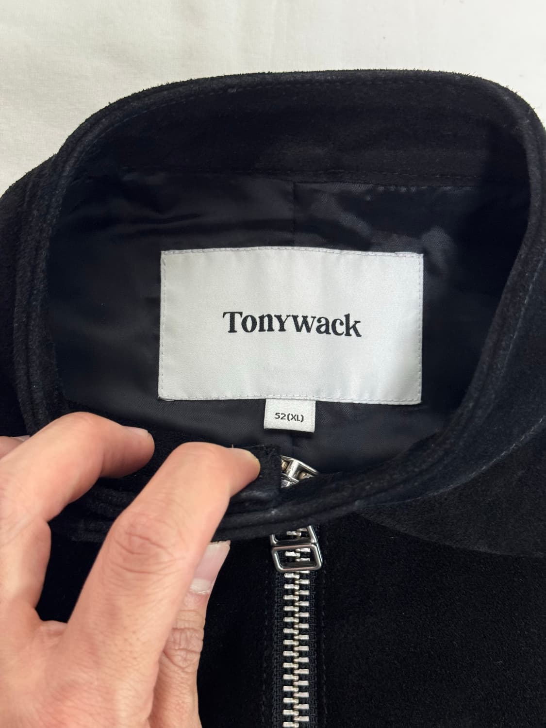 토니웩 / 24ss 카프레이서 스웨이드 자켓 / XL 상품이미지4