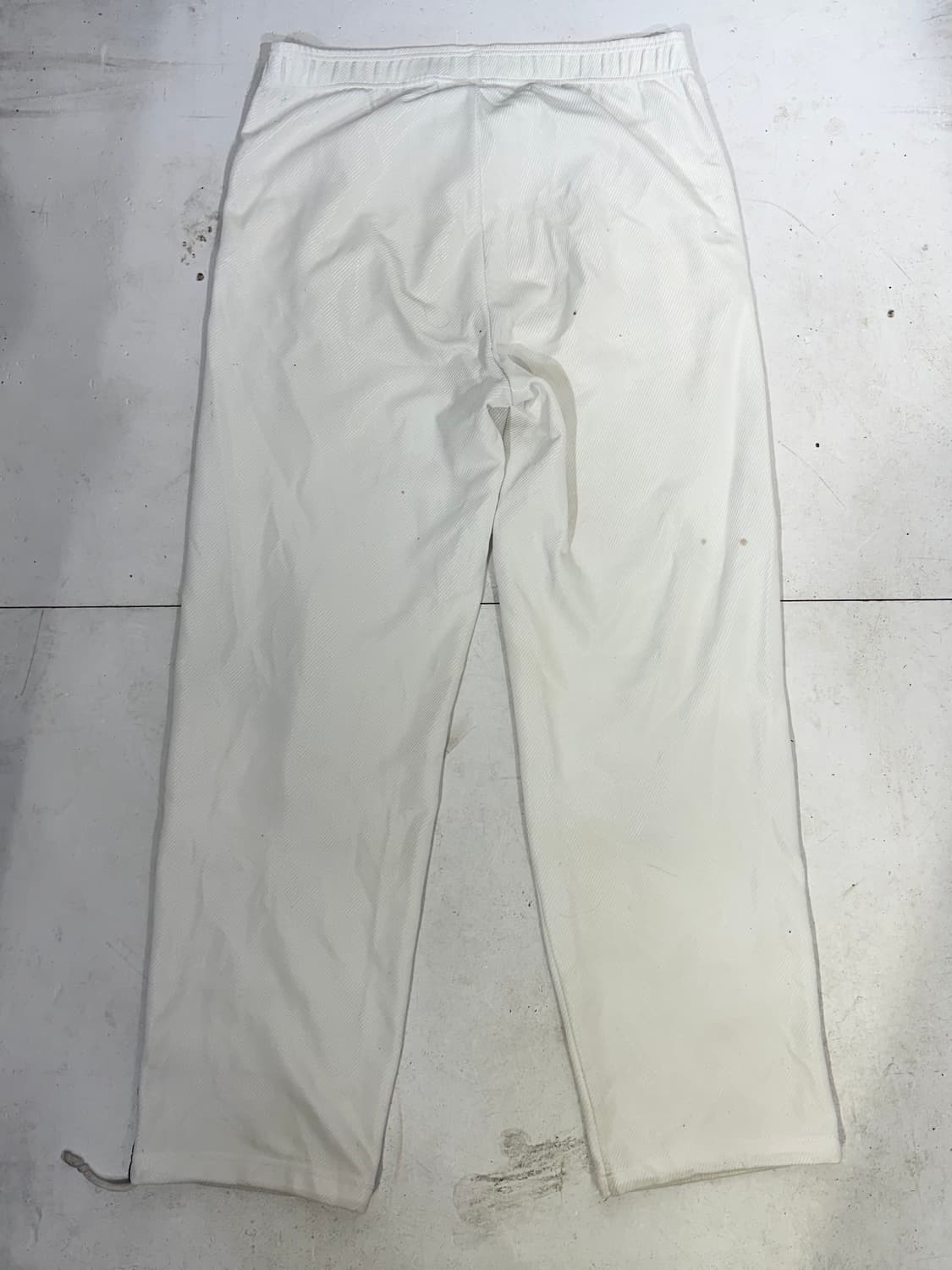 아디다스 화이트 와이드 블랙 사이드 라인 팬츠 M 상품이미지5