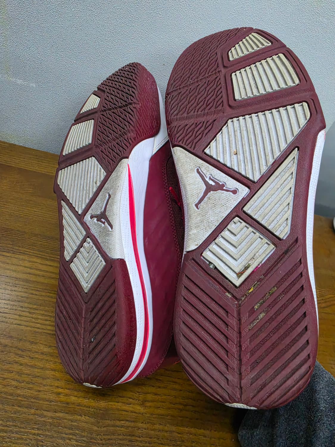 조던 B'O 농구화 버건디/화이트 상품이미지8