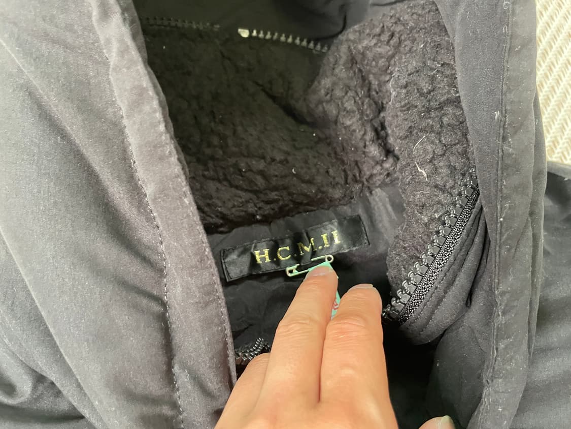 H.cmii 셔링 블루종 자켓 y2k goa J03212 상품이미지4