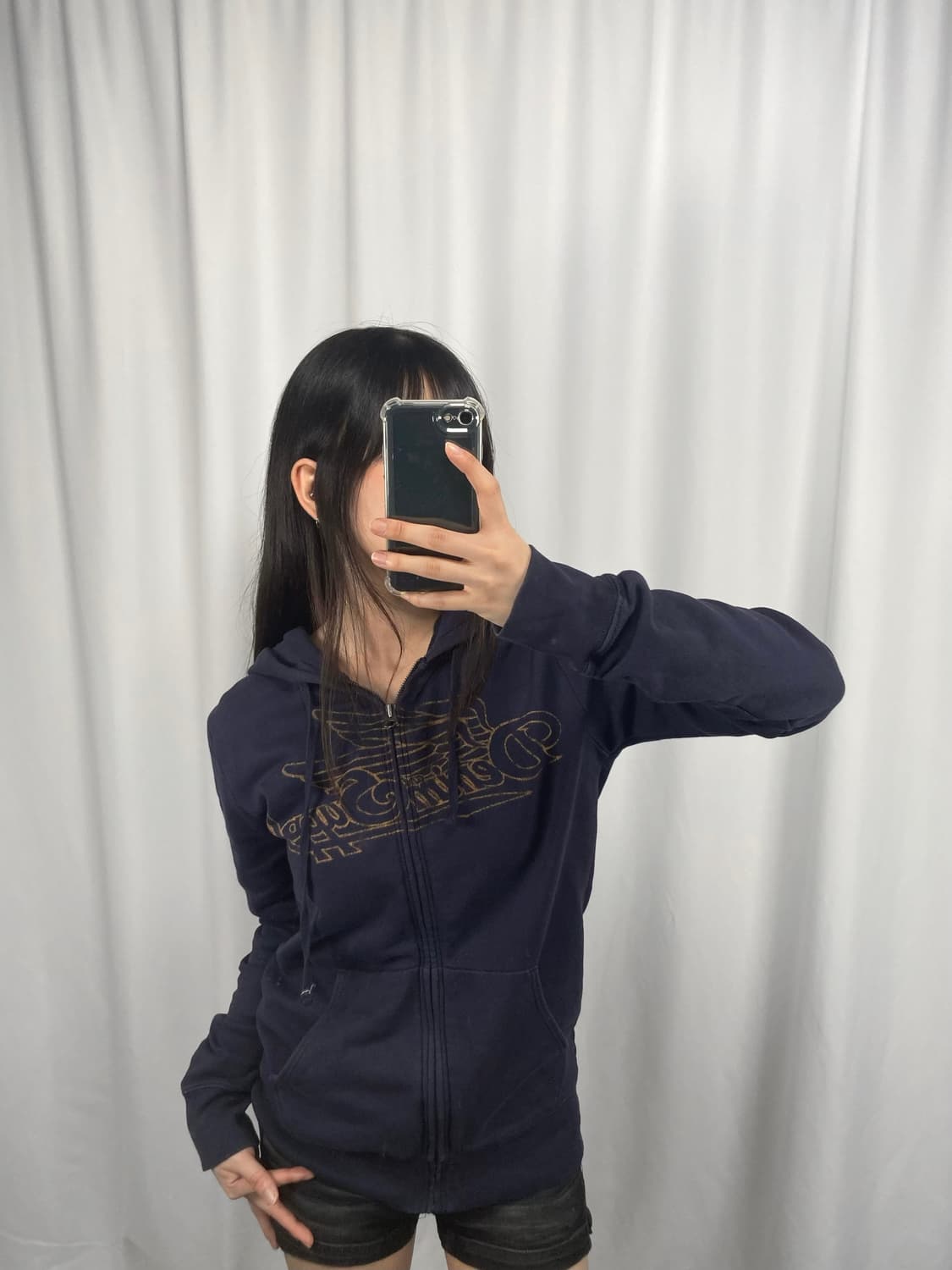 폴로 데님 앤 서플라이 네이비 후드집업 상품이미지2