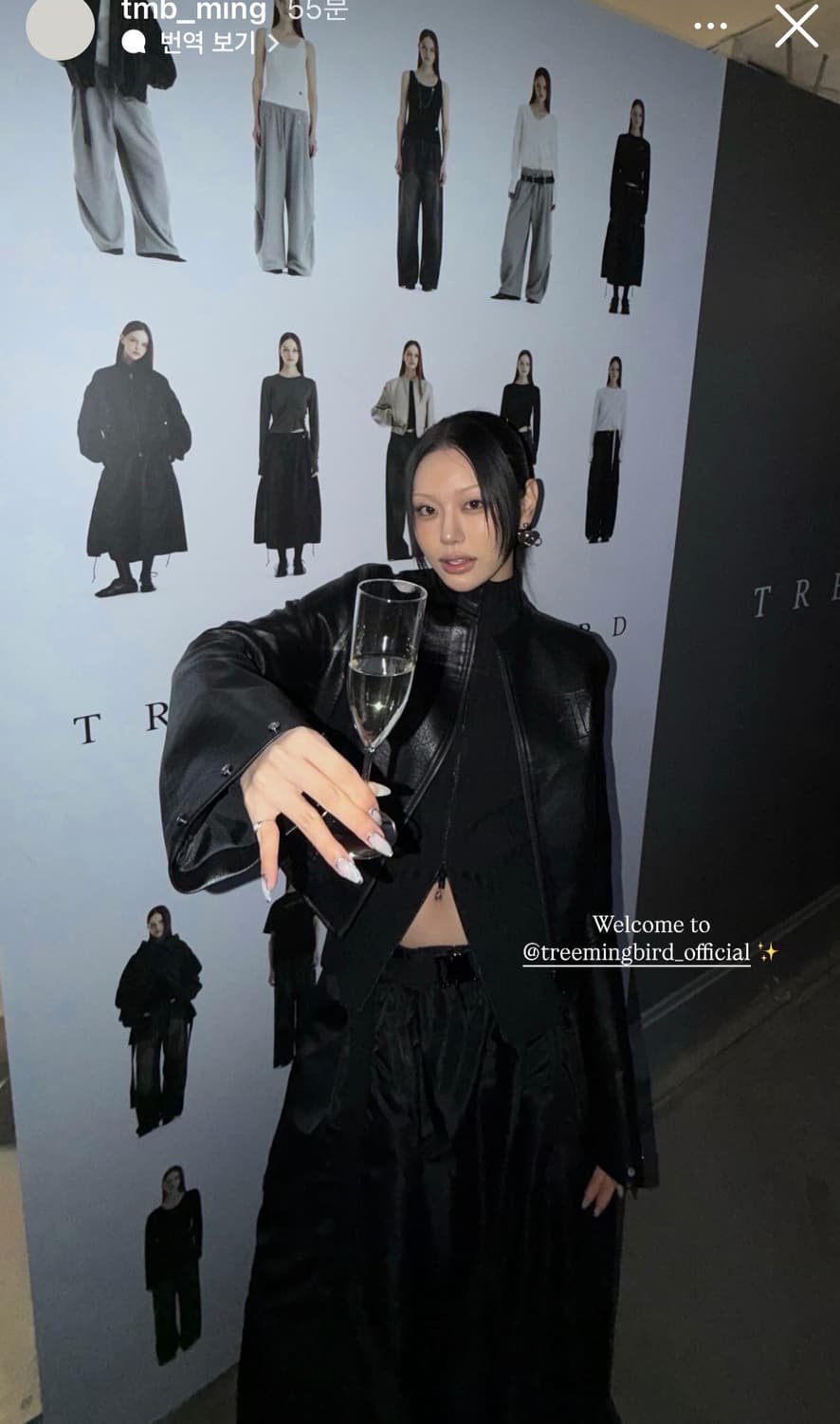 새상품) 트리밍버드 나일론 플레어 셋업 스커트 상품이미지3