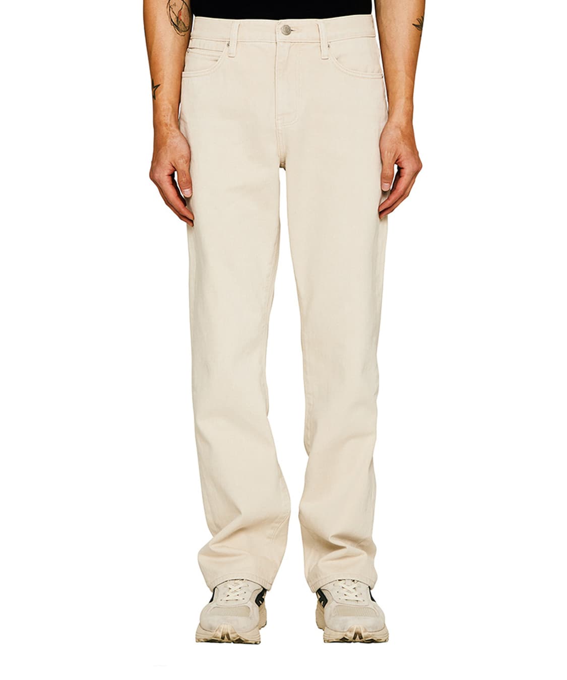 랩101 TOM STONE BASE ECRU JEANS 크림진 30사이즈 상품이미지1