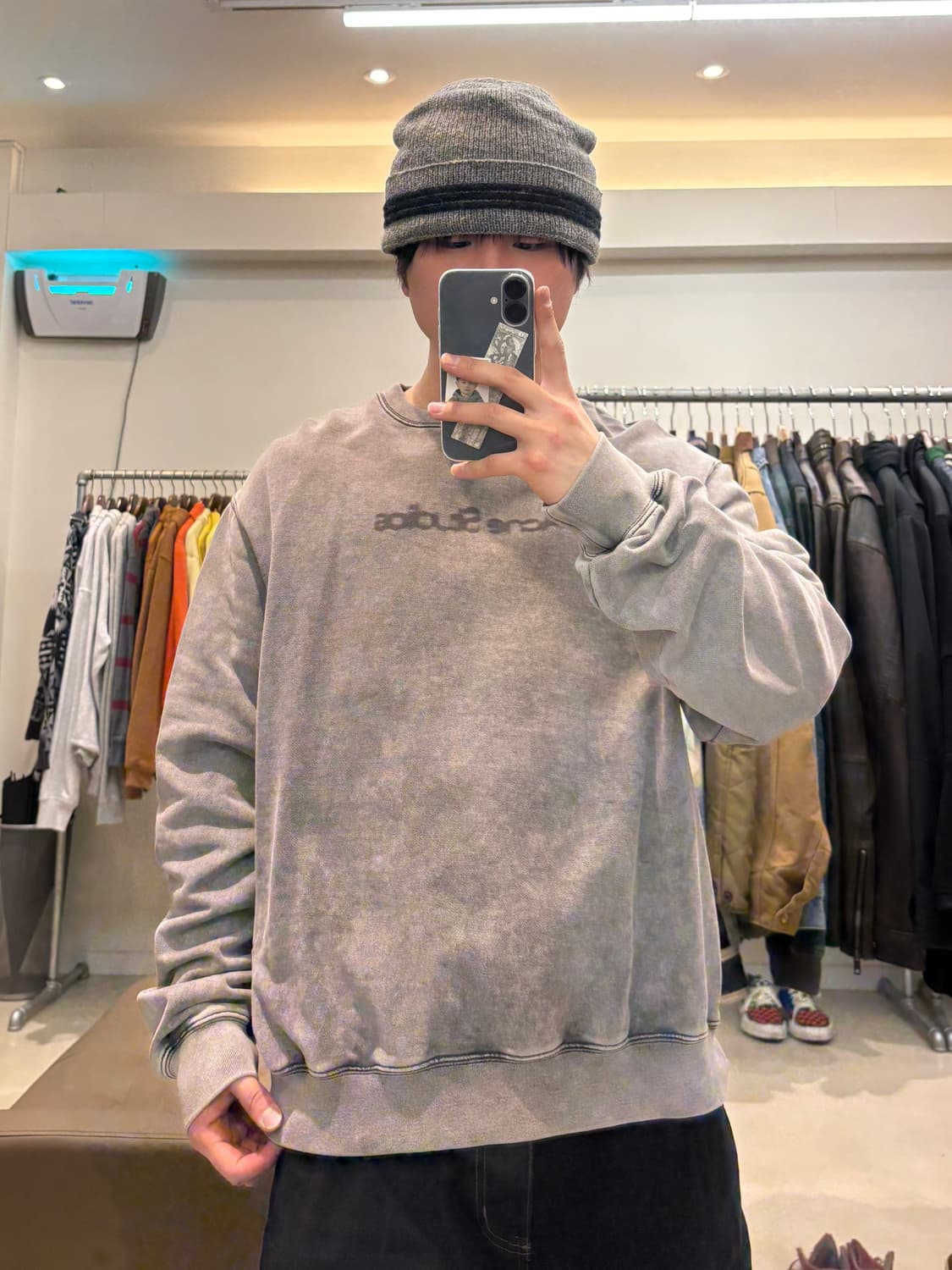 아크네 스튜디오 블러드 로고 스웻셔츠 상품이미지5