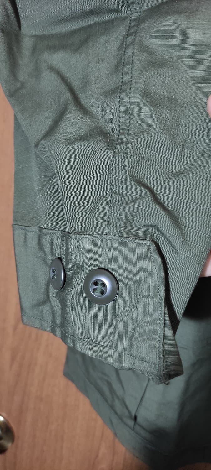 70s 데드스탁 오리지널 정글퍼티그 셔츠 스몰 롱 상품이미지5