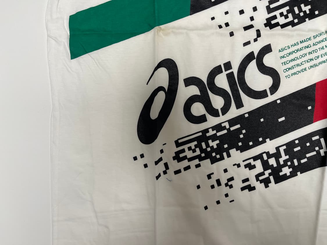 아식스 90s 올드 멀티 그래픽 반팔 티셔츠 빈티지 ASICS OLD 1 상품이미지3