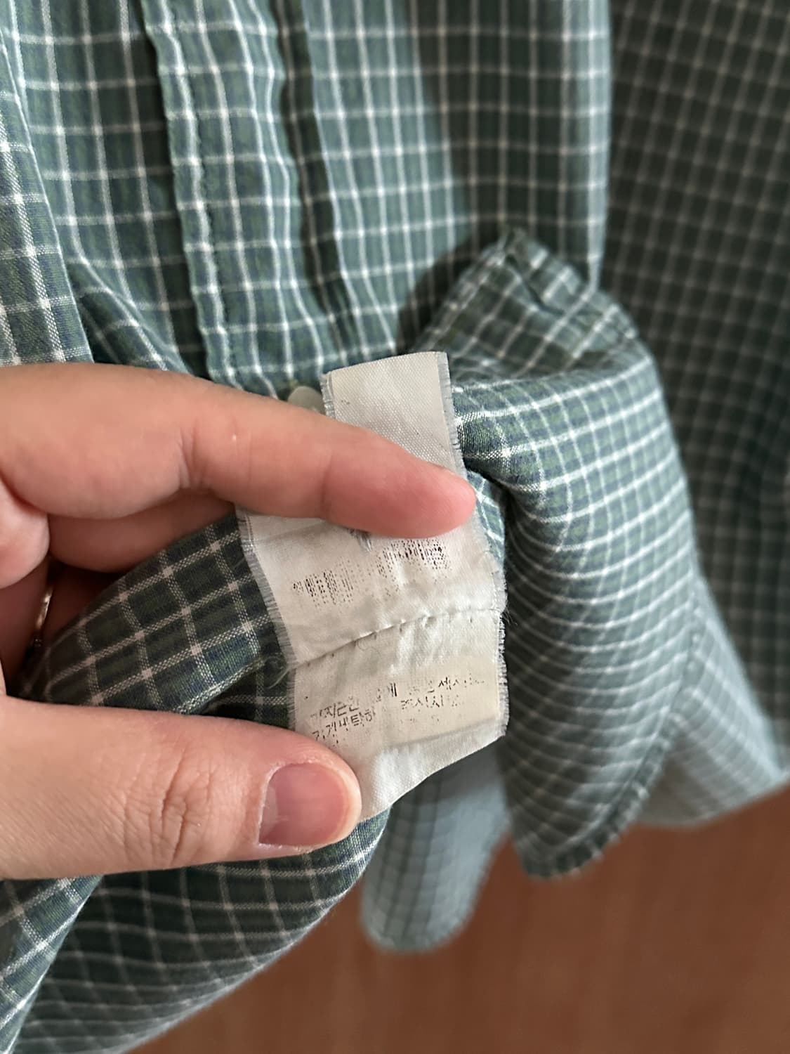 폴로 랄프로렌 체크 반팔셔츠 L 상품이미지7