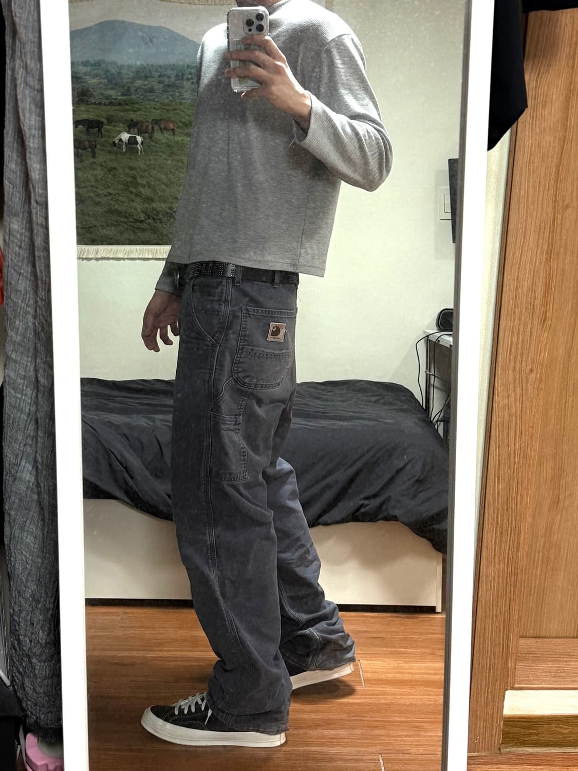 칼하트 싱글니 카펜더 팬츠 상품이미지3