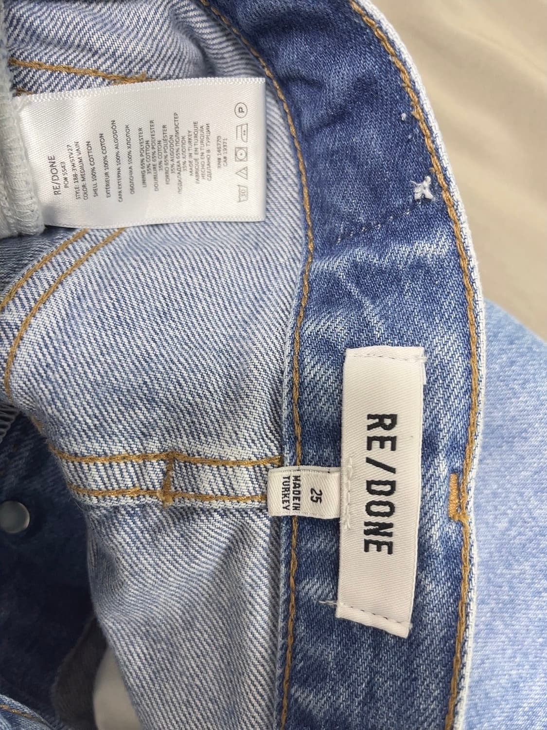 리던 stove pipe 데님 상품이미지7