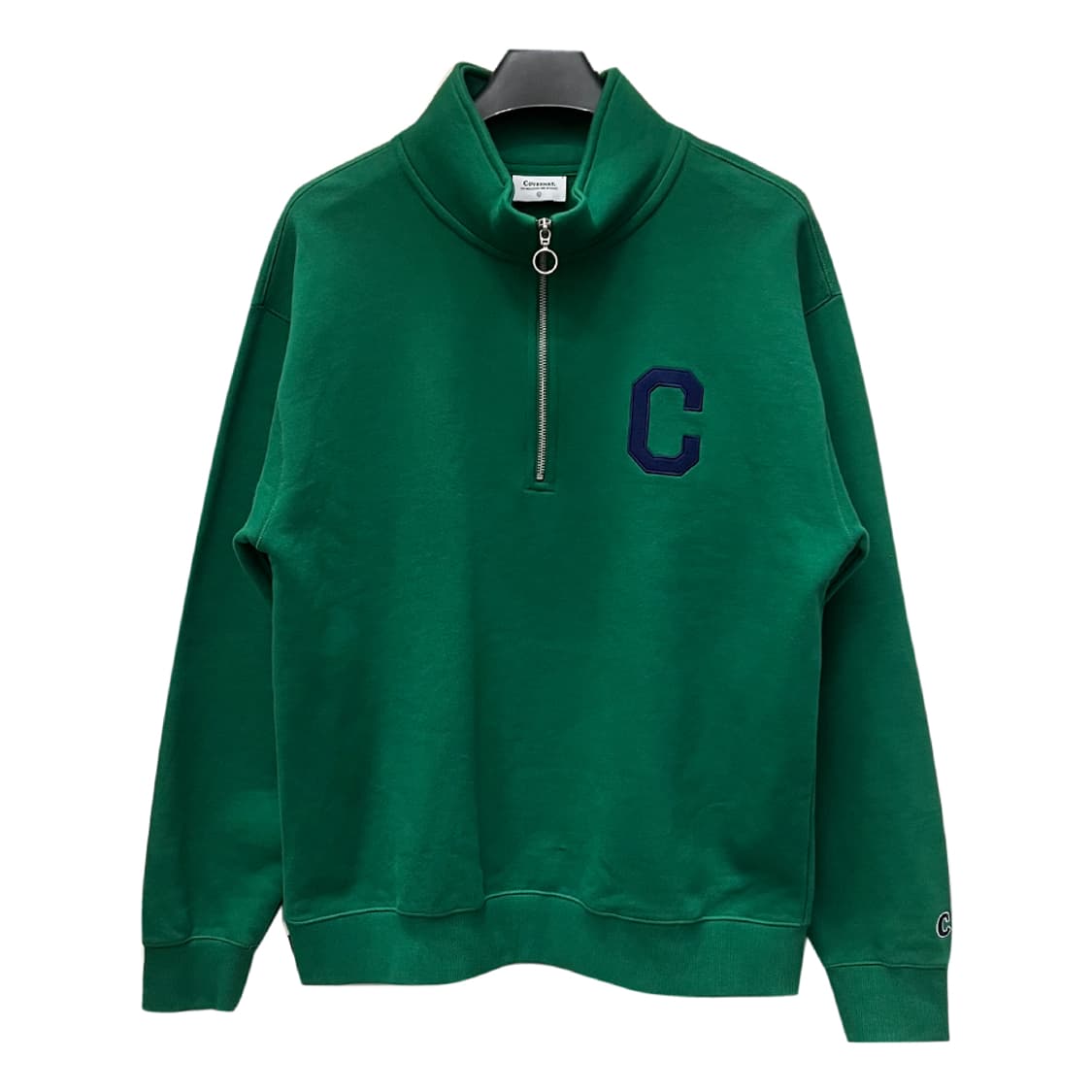 커버낫 C 로고 하프집업 맨투맨 L 상품이미지1