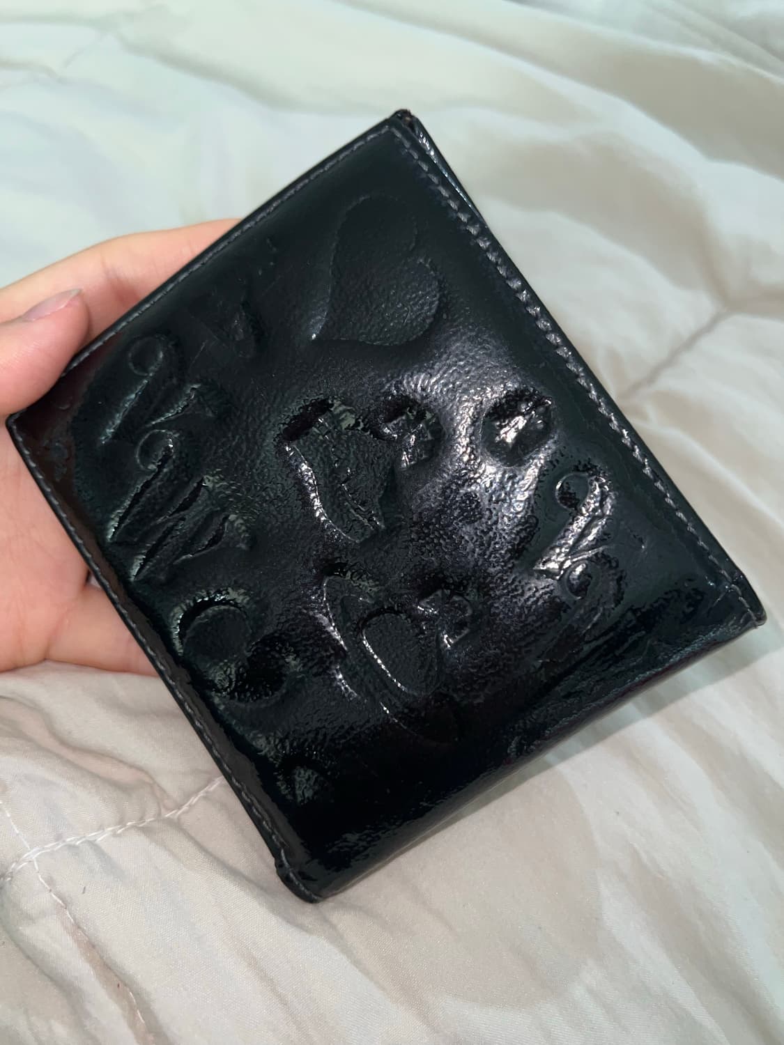 비비안 웨스트우드 음각 반지갑 빈티지 상품이미지2