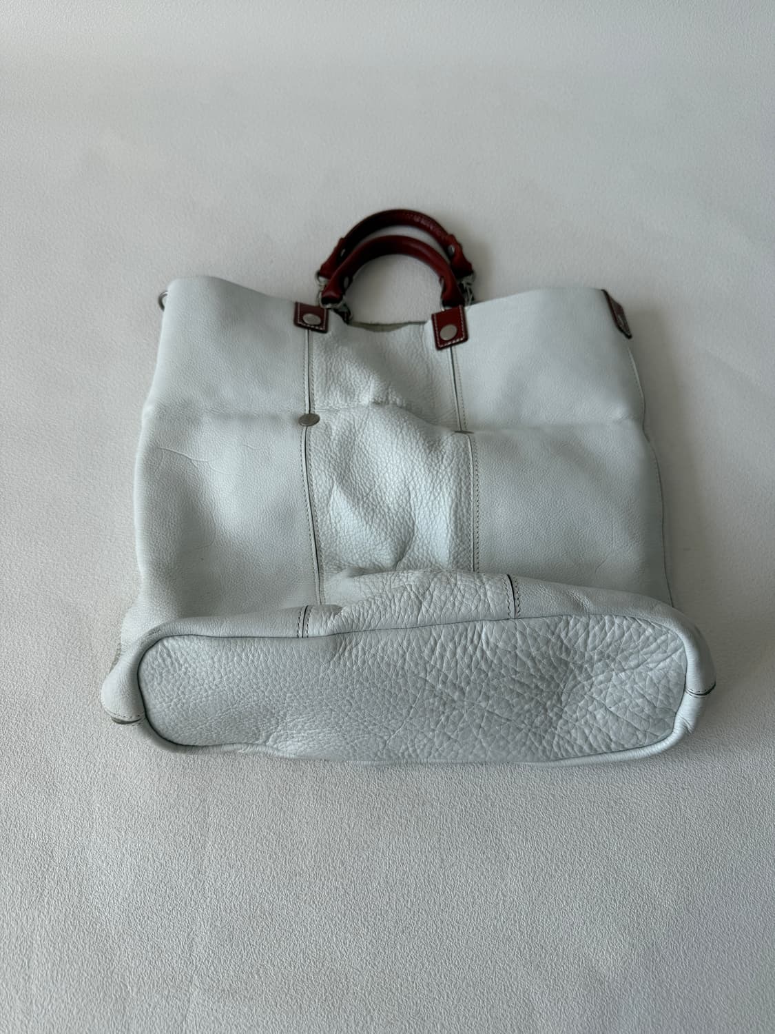 Pre owned 레더 토트백 상품이미지8