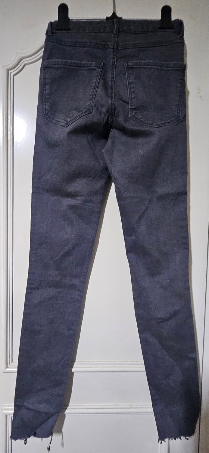 자라 그레이 스키니 데님 팬츠 상품이미지2