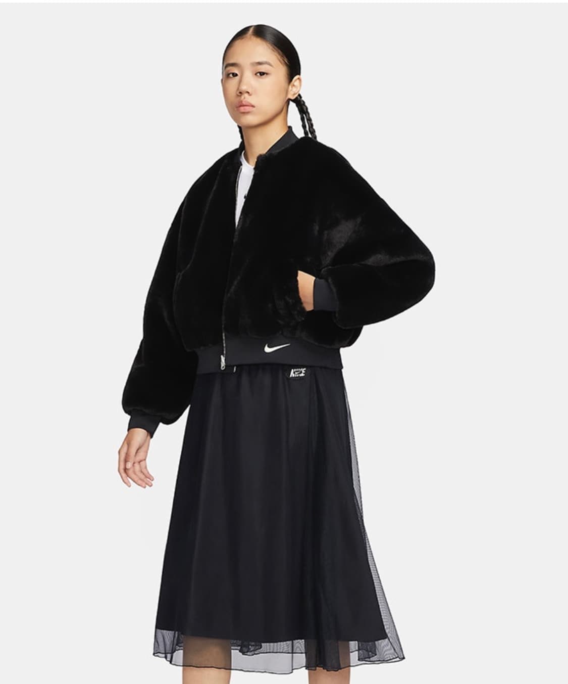 나이키 퍼 리버서블 봄버 자켓 양면 상품이미지1