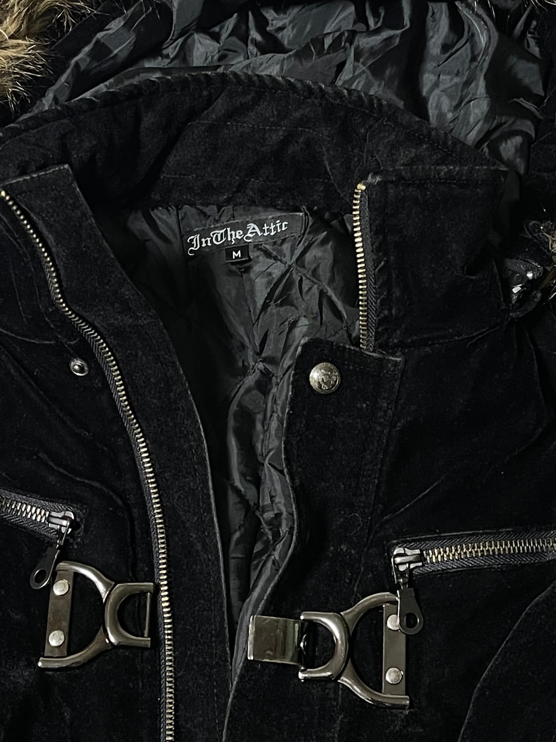 fur hoody jacket 상품이미지2