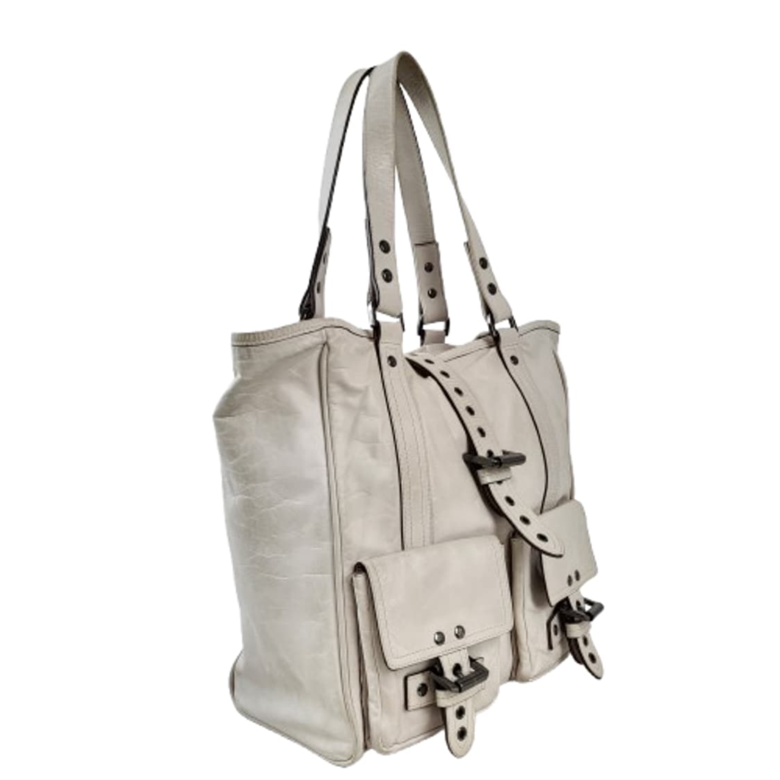 정품 멀버리 록산느 A4 램스킨 토트/숄더백 상품이미지2