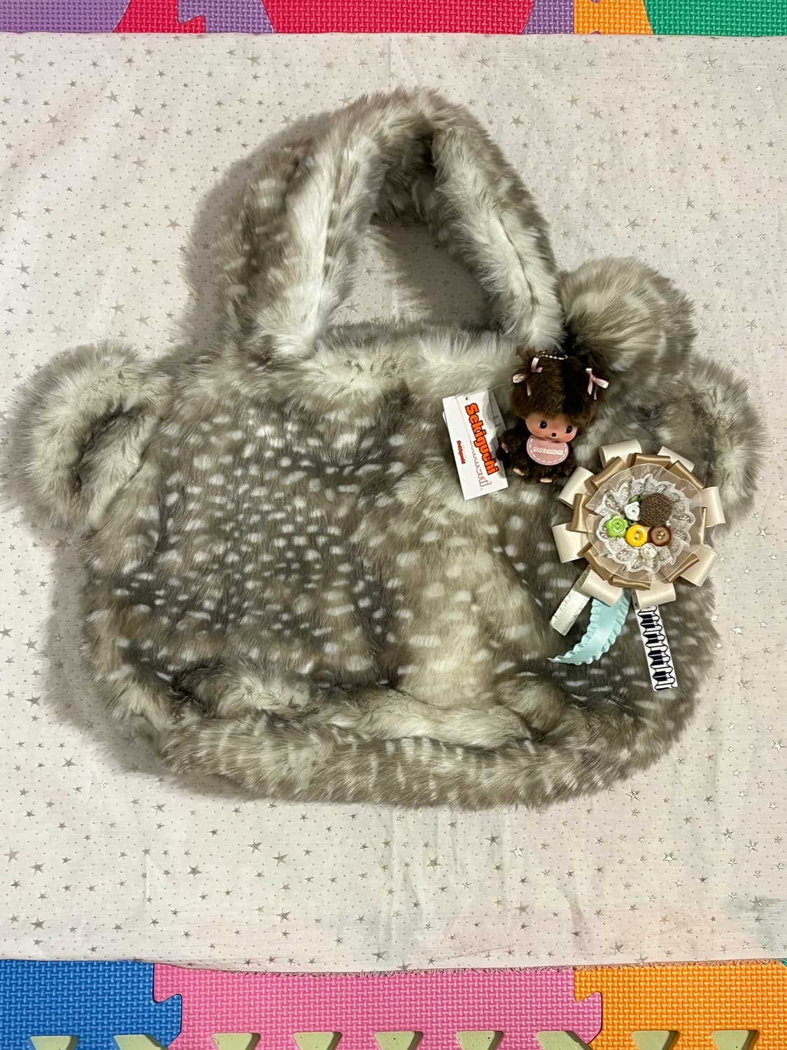 밤비 곰돌이 퍼 핸드백 🧸 상품이미지7