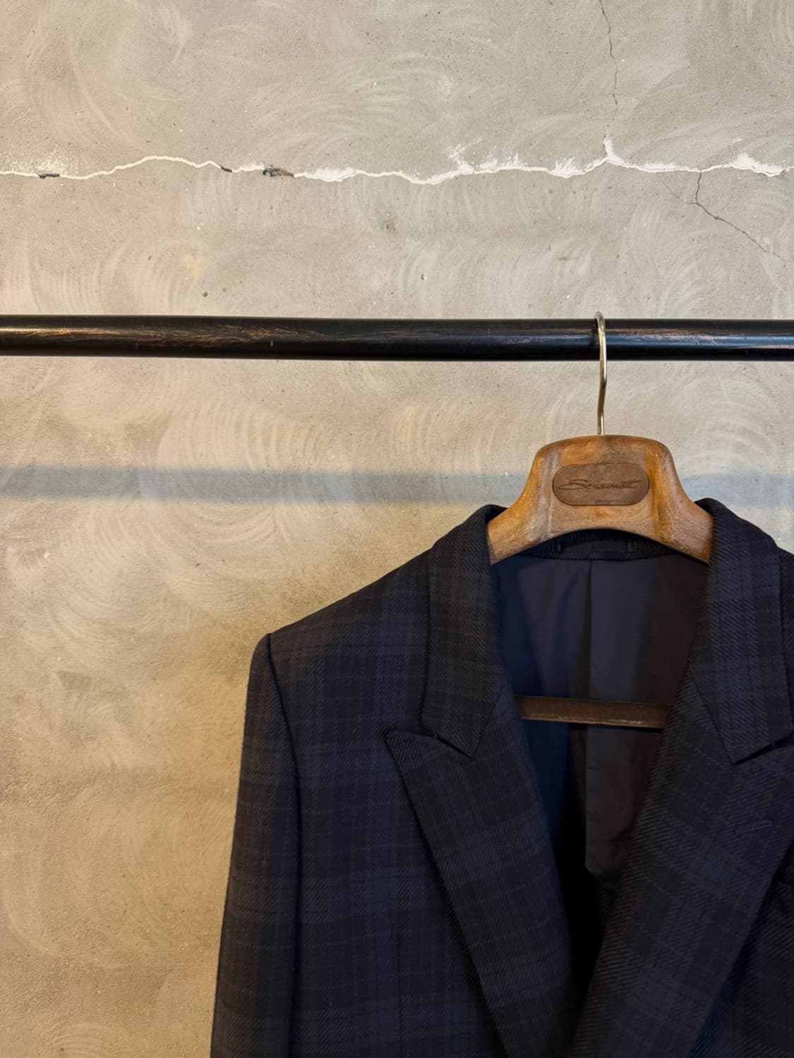 랑방 금장 캐시미어 블레이저 66~77 상품이미지2