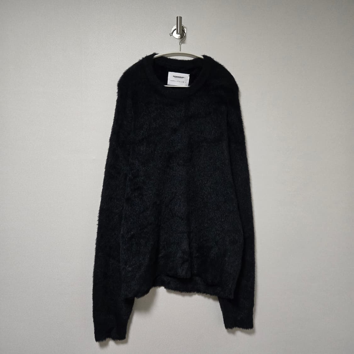 노매뉴얼 2023 헤어리 니트 / 남성 니트/ 남자 니트 상품이미지2