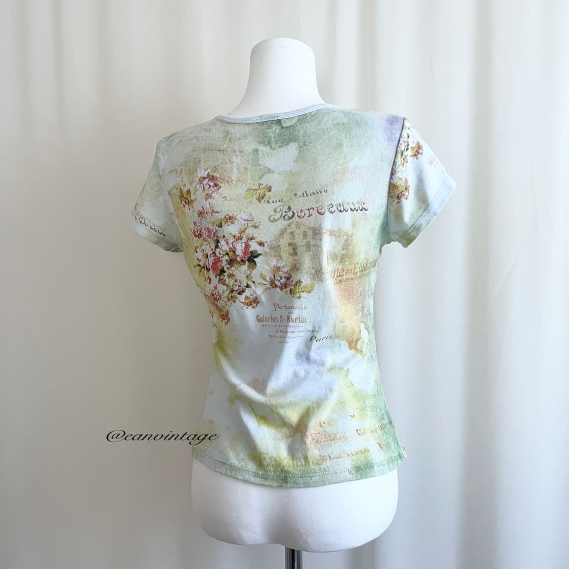 fairy antique nature printed top 상품이미지3