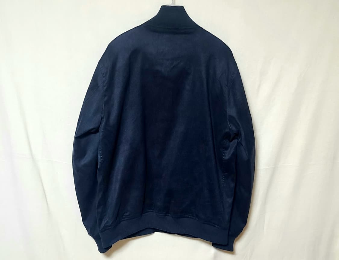 타케오 키쿠치 스탠드 칼라 해링턴 블루종 상품이미지3