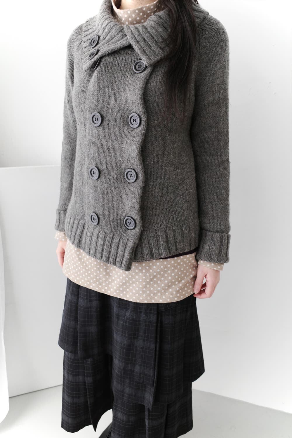 double button cardigun  상품이미지7