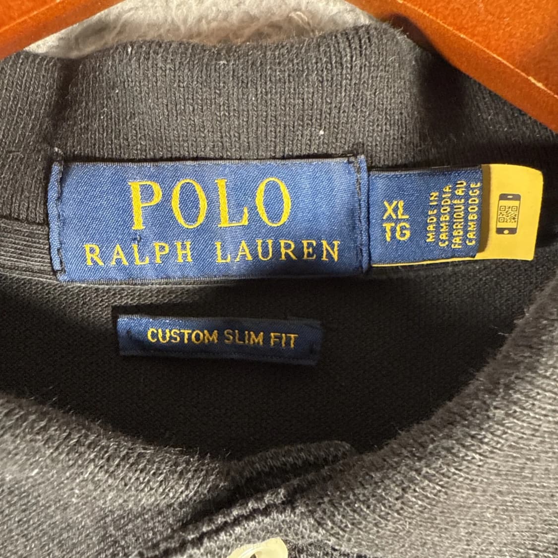 폴로 랄프로렌 빅포니 반팔 카라티 블랙 화이트 상품이미지4