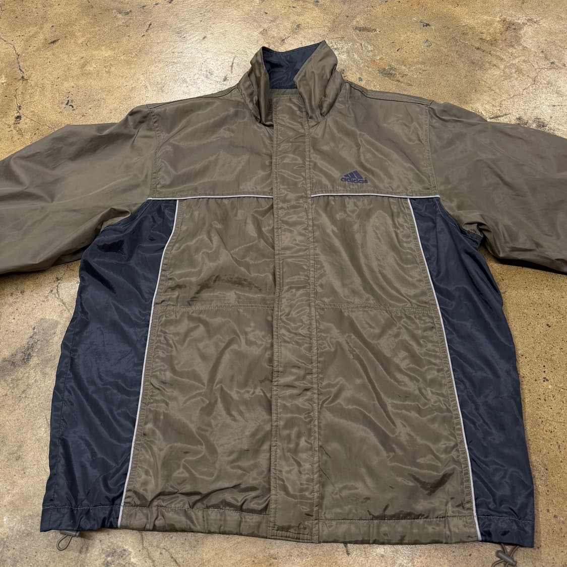 [정품/95] 아디다스 올드스쿨 바람막이 브라운 b8 상품이미지3