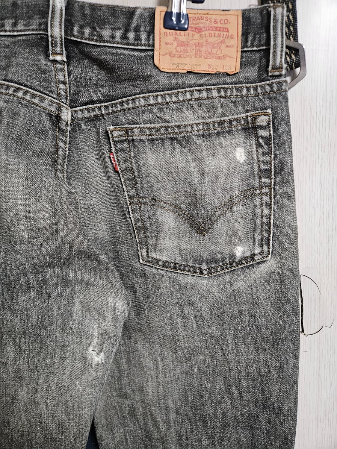 00 jp Levi's 517 블랙진 리바이스 부츠컷 33 상품이미지3