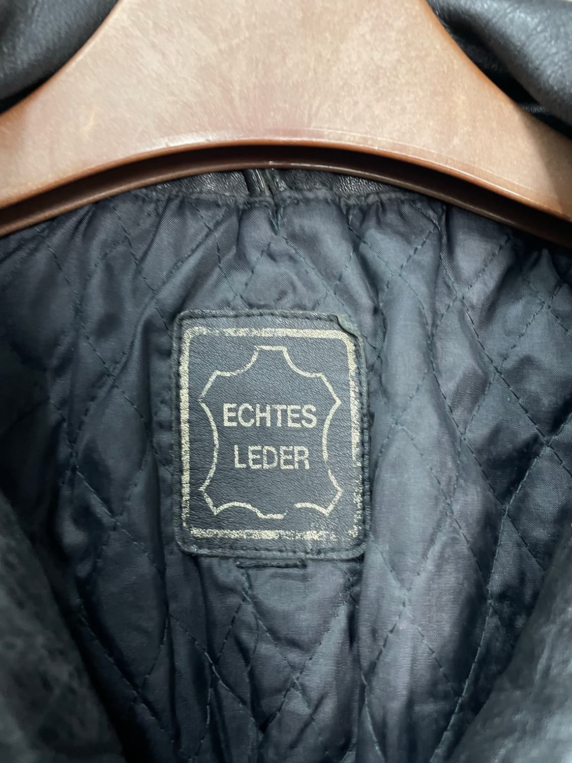 빈티지 블랙 가죽 자켓 H1522 상품이미지4