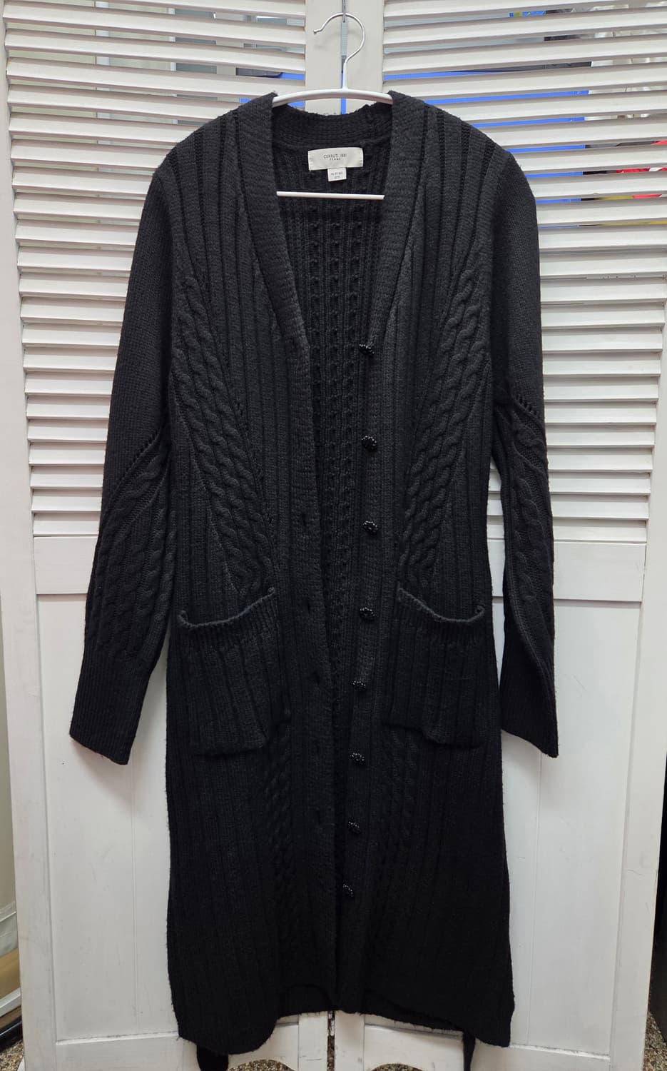 체루티1881 니트 롱 가디건 상품이미지2