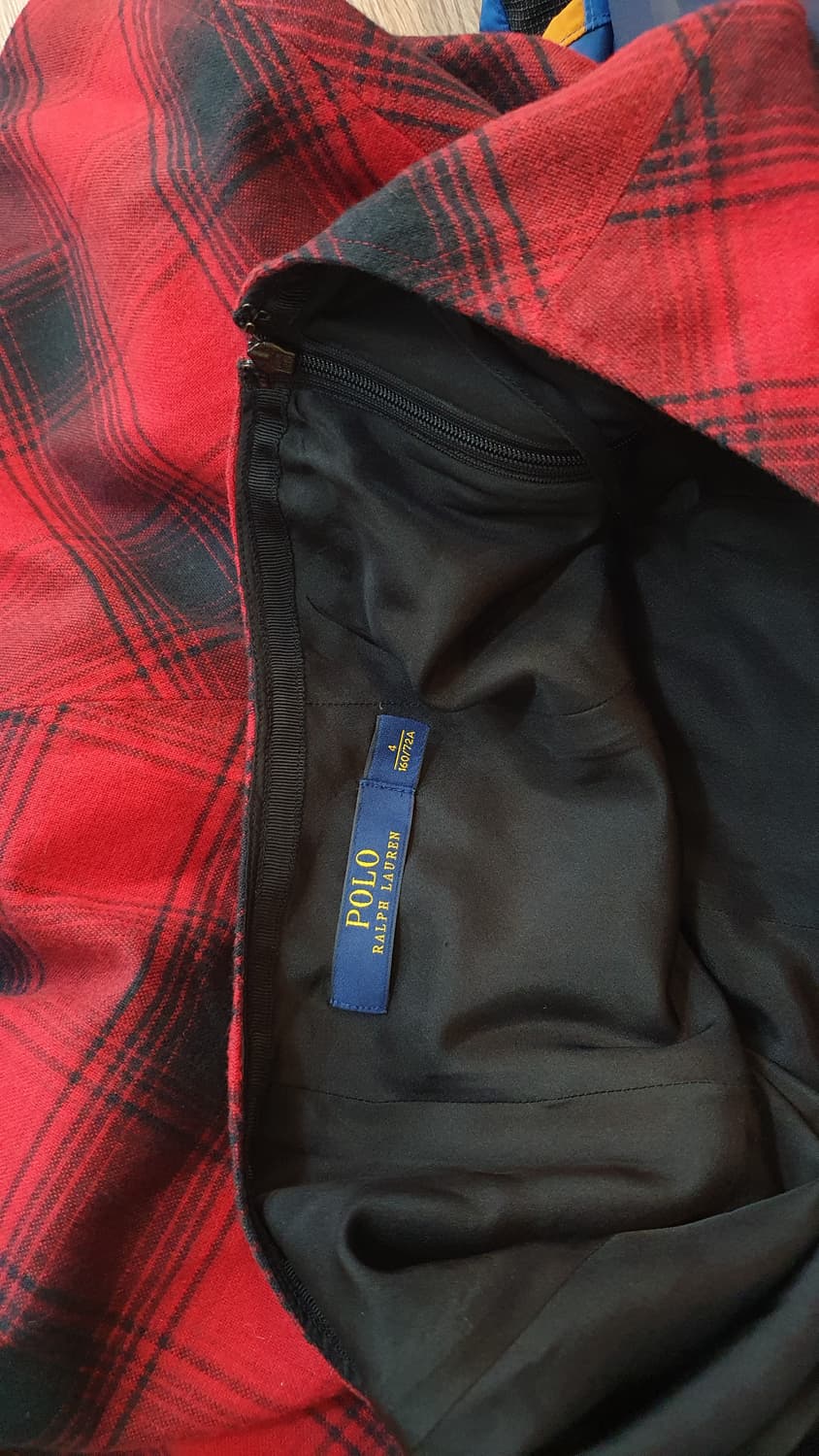 폴로랄프로렌 체크스커트4W(160/72A ) 상품이미지4