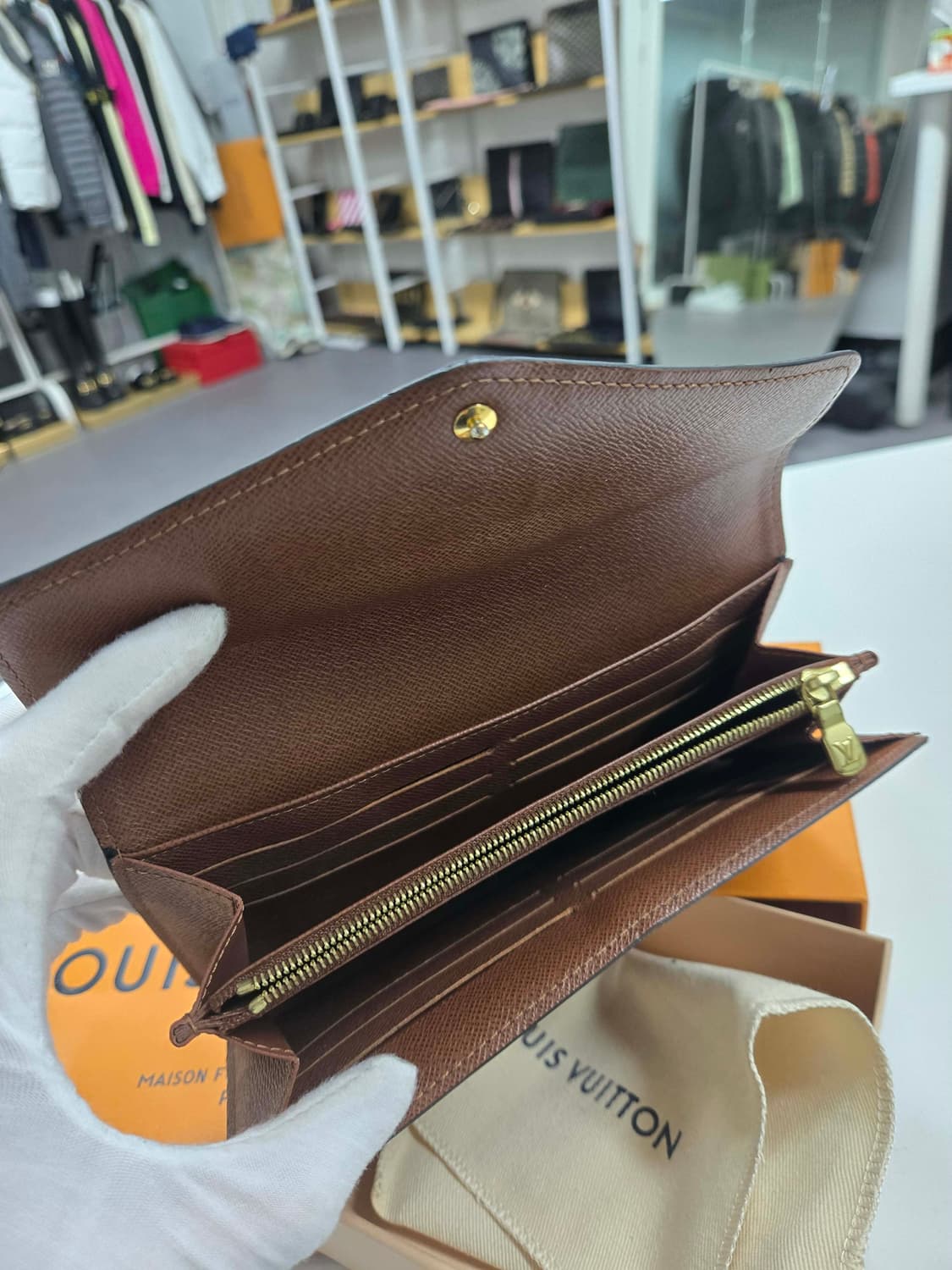 [A급컨디션]루이비통 사라 월릿 장지갑 상품이미지6