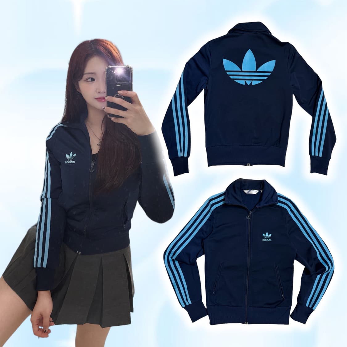    <초희귀> 아디다스 파이어버드 신형 네이비 블루  상품이미지1