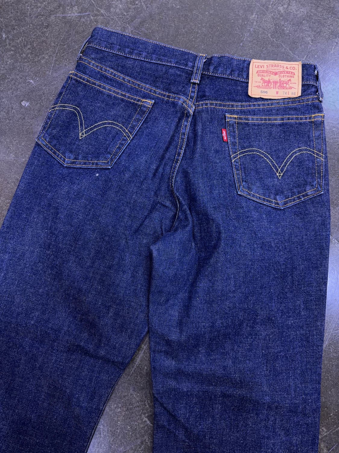 리바이스 506 코리아 메이드 00's 스트레이트핏 데님팬츠 29 상품이미지6