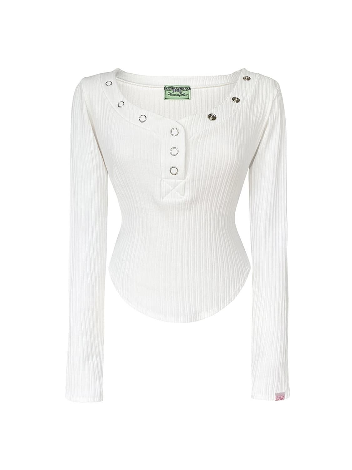 삽니다)플리즈노팔로우 버니탑 화이트 상품이미지1