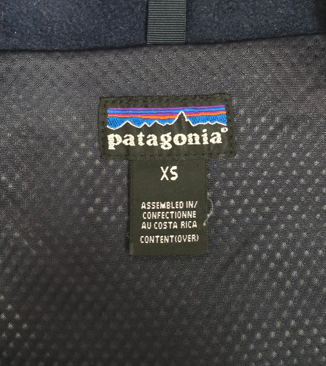 Patagonia 파타고니아 네이비 나일론 바람막이 자켓 XS 상품이미지6