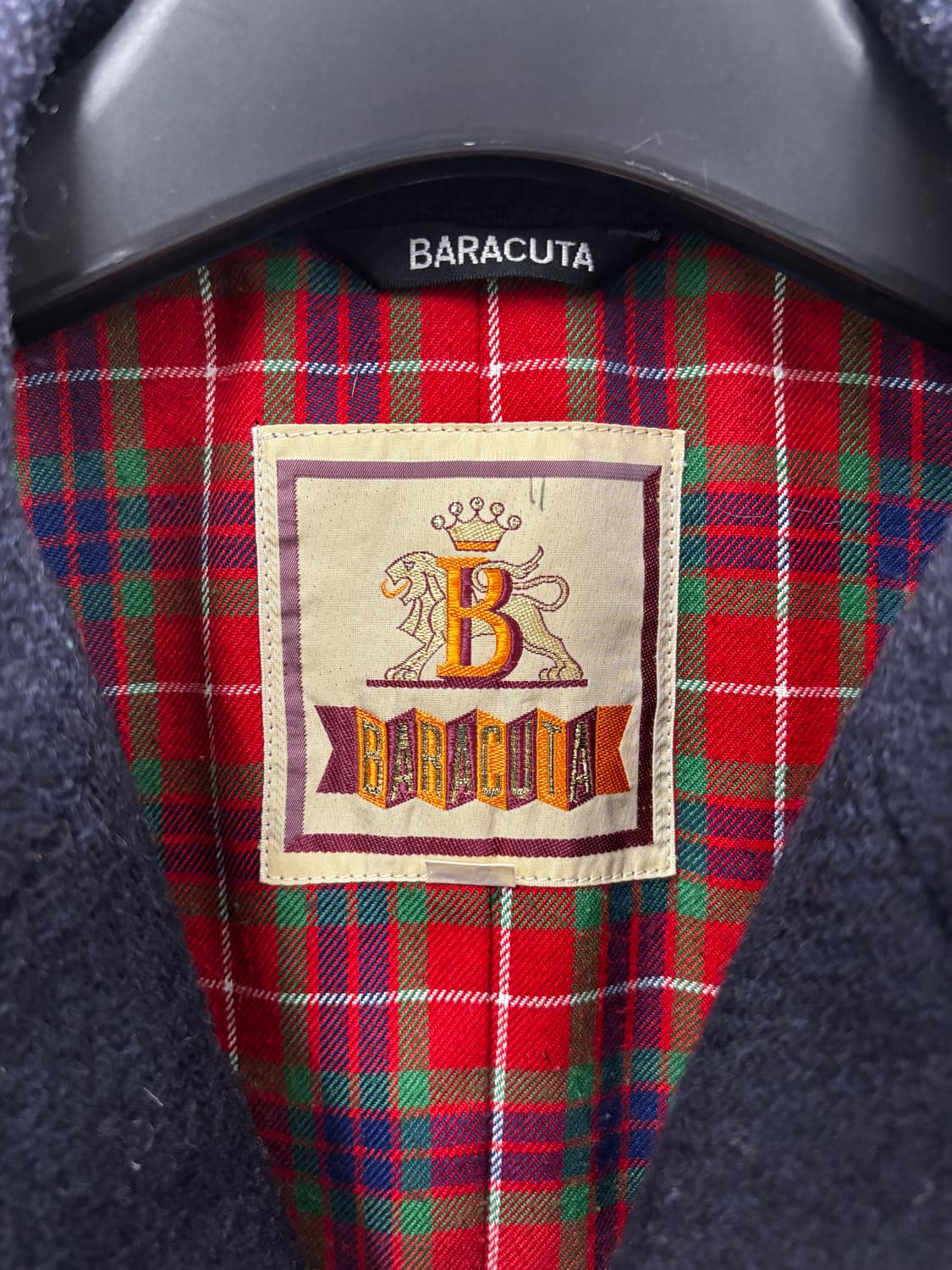 바라쿠타 네이비 울 더블 피코트 상품이미지4