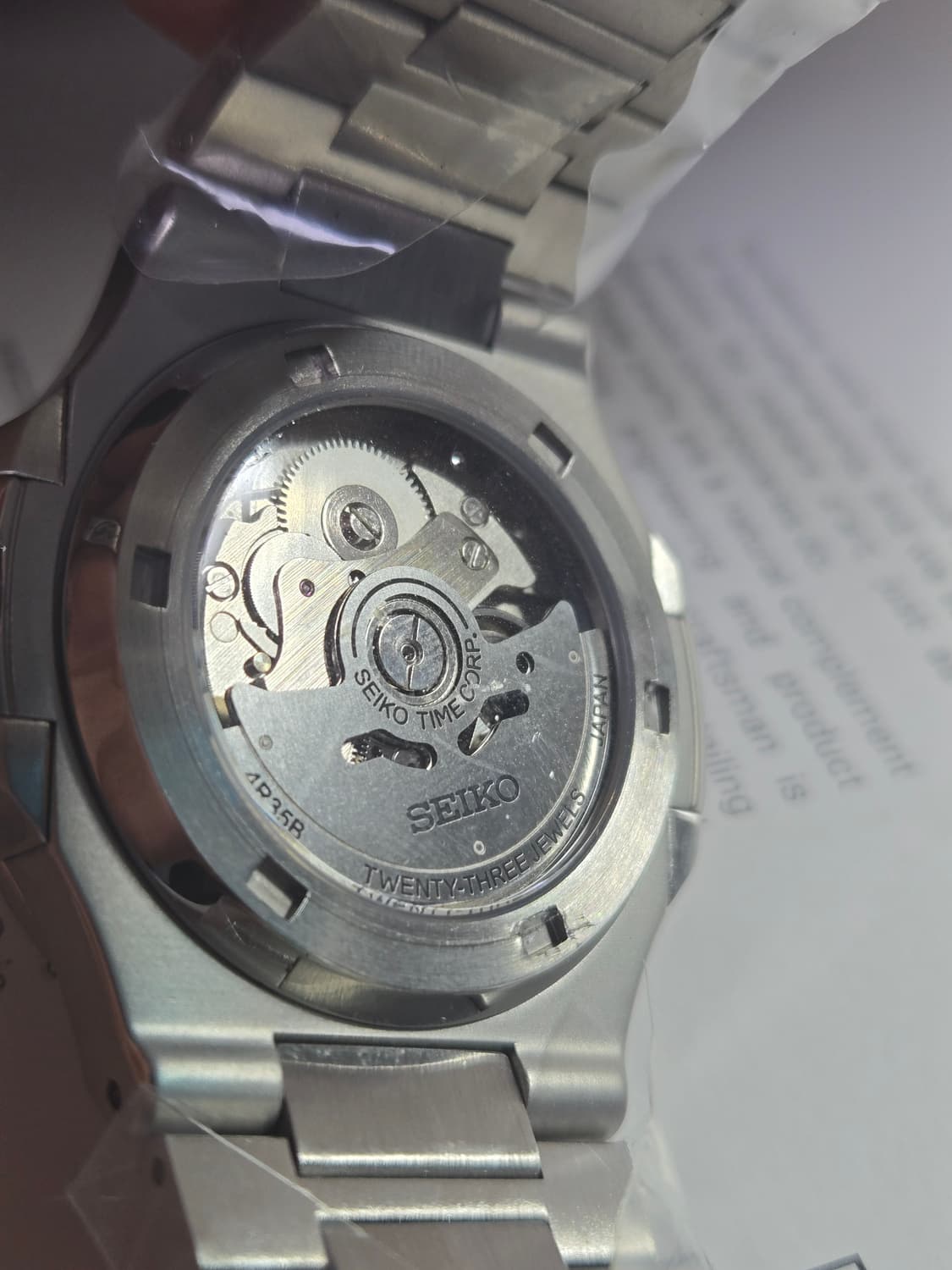 세이코 SEIKO 노틸러스 MOD 티파니 오토매틱 상품이미지2